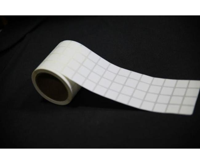 0.875 x 0.875 Inch Size and 4 Inch Roll Height Thermal Transfer Paper Label - Image 2