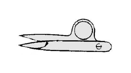 Diamond Needle Corp. 301-C 4-1/2 Inch Thread Clip - Image 1