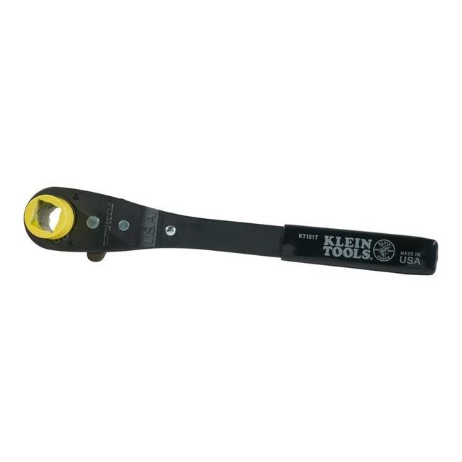 Klein 13 in. Lineman Ratcheting Wrench - Image 2