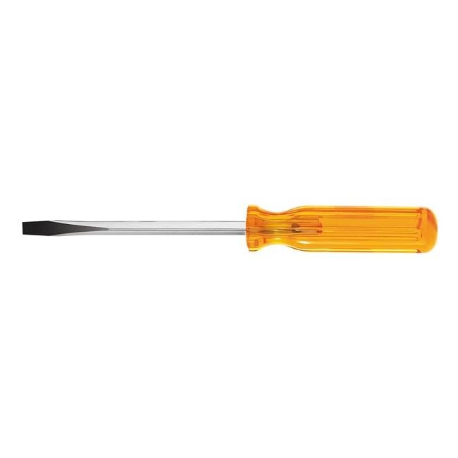 Klein 4-Inch Keystone Tip Square Shank Screwdriver - Image 1