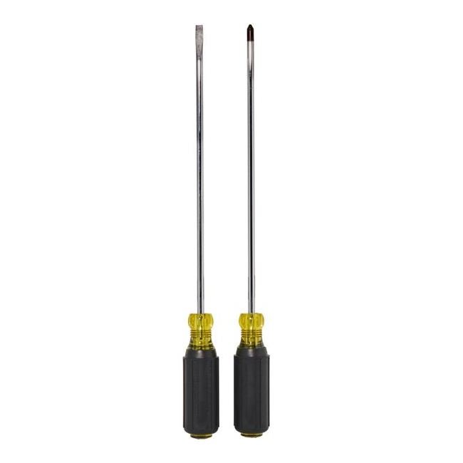 Klein Cushion-Grip Long Blade Screwdriver Set - Image 2