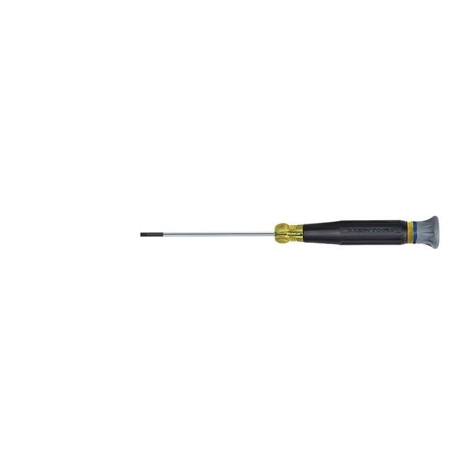 Klein® 3/32 in. Tip Slotted Electronics Screwdriver - Precision Control Handle - Image 1