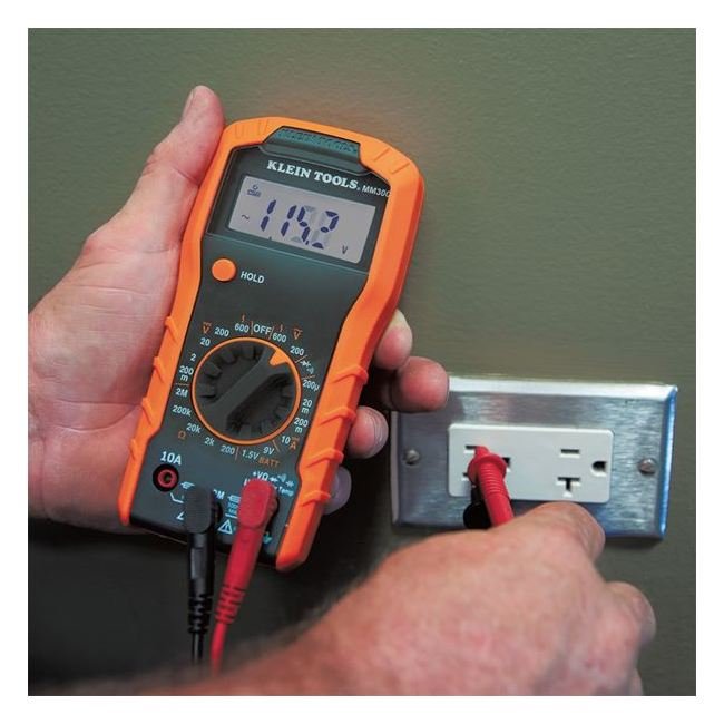 Klein® Tools 600 V Manual-Ranging Digital Multimeter - Image 6