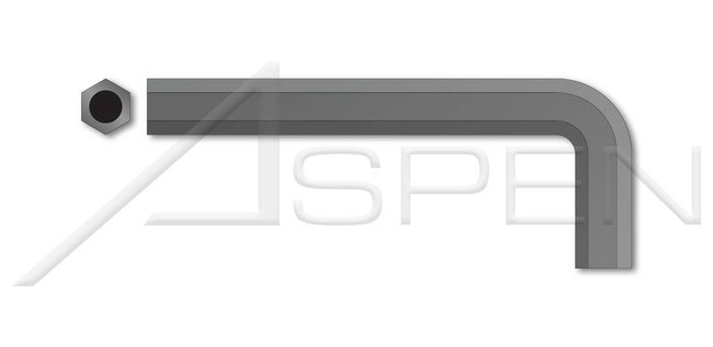 Drilled Both Ends Tamper-Resistant Hex Socket Pin Drive Short Arm Key - Image 1
