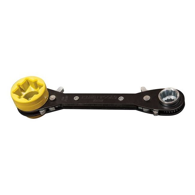 Klein® 5-in-1 Lineman Ratcheting Wrench - Image 1