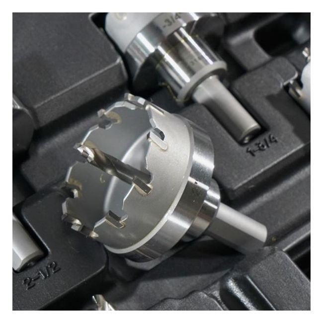 Klein® 8 Piece Master Electricians Carbide-Tipped Hole Cutter Kit - Image 4