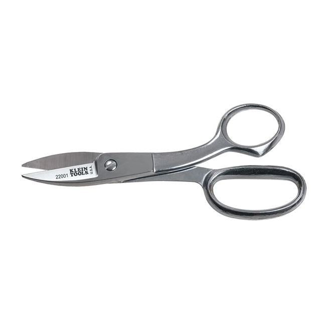 Klein® 8-Inch Broad Blade Utility Shear - Chrome Plated Steel - Image 1
