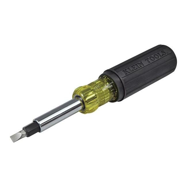 Klein® Multi-Bit Screwdriver/Nut Driver - 7-57/64 in. Overall Length - Image 4