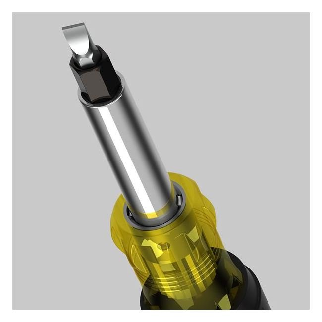 Klein® Multi-Bit Screwdriver/Nut Driver - 7-57/64 in. Overall Length - Image 5