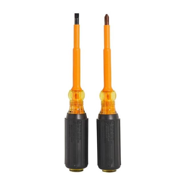 Klein® 2-Piece Insulated Screwdriver Set with 1000V Rating - Image 2