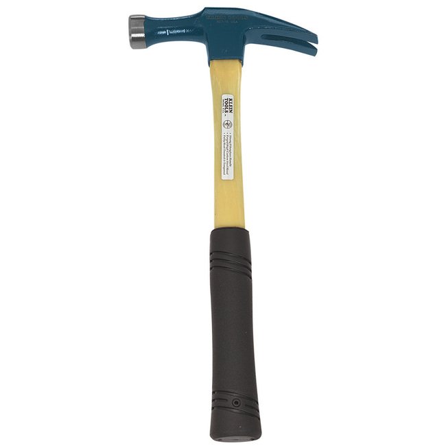 Klein 15 in. Electrician's Straight-Claw Hammer - Image 1