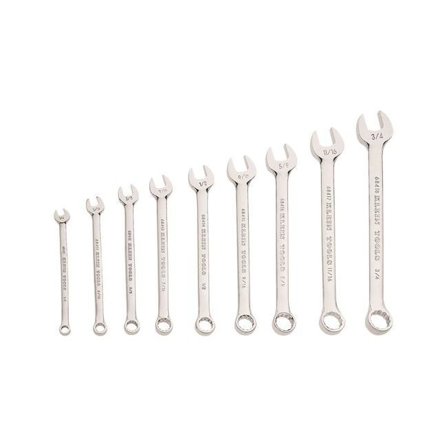 Klein® Tools 9-Piece Combination Wrench Set - Image 2