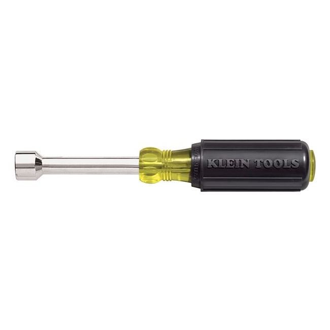 Klein® Cushioned 7/16 in. Hollow Nut Driver with 3 in. Shaft - Image 1