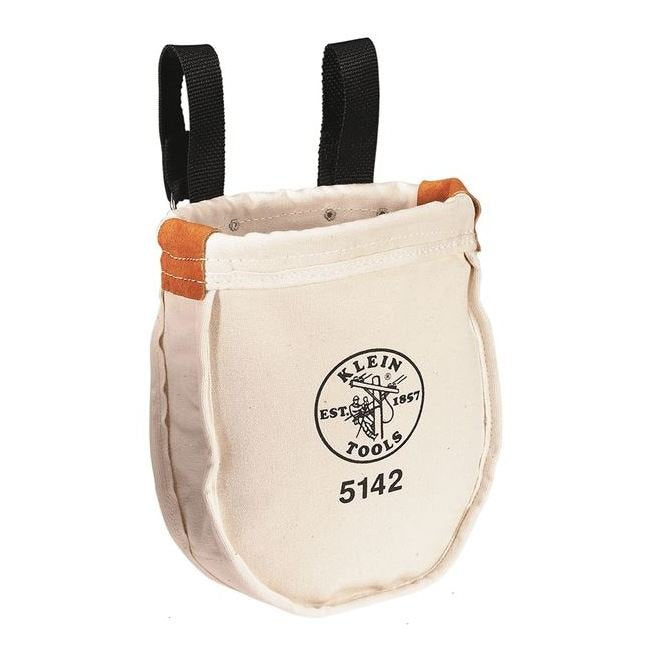 Klein® 9 in. Canvas Tool Pouch with 1/4'' Rope-Reinforced Opening - Image 1