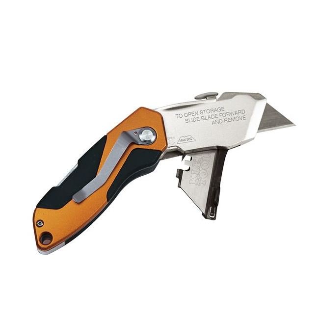 Klein® Auto-Loading Folding Utility Knife, 7-1/8 in. Length - Image 4
