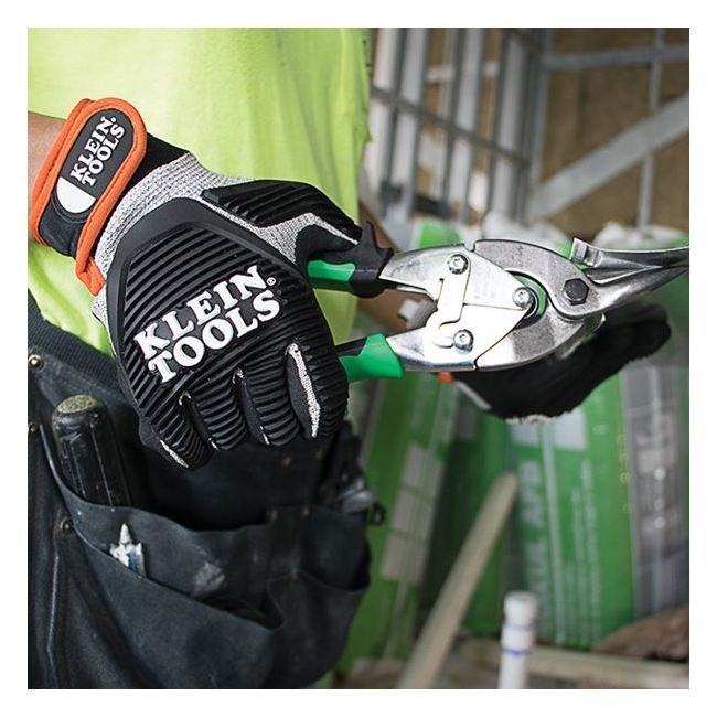 Klein Journeyman Cut Level 5 Resistant Glove - Medium, Black/Gray - Image 6