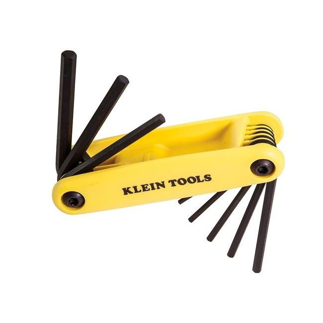 Klein® Grip-It T-Handle 9-Key Hex Wrench Set - Image 1