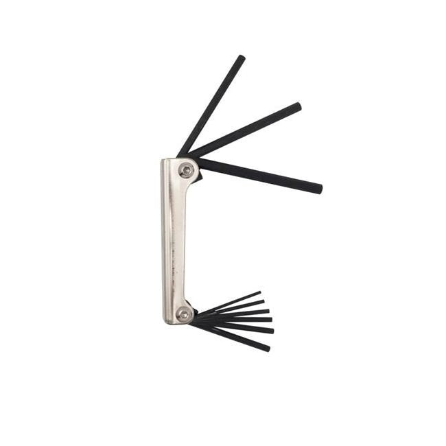 Klein® 9-Key Folding Hex Key Wrench Set, 438 in. Handle - Image 4