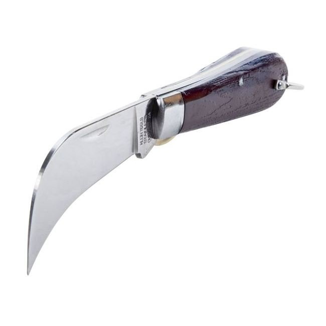 Klein® 6-1/8 in. Pocket Knife - Heavy-Duty Line Work, Stainless Steel Blade - Image 5