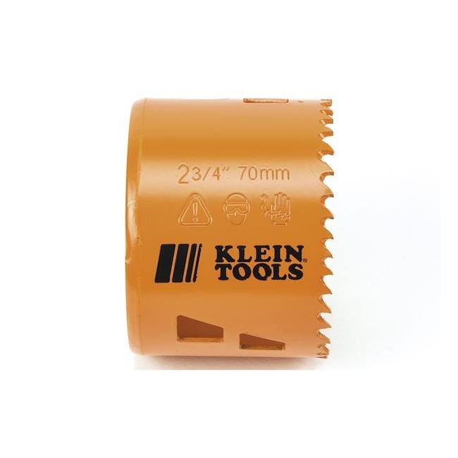 Klein® 2-3/4 in. Heavy-Duty Bi-Metal Hole Saw for Steel Cutting - Image 3
