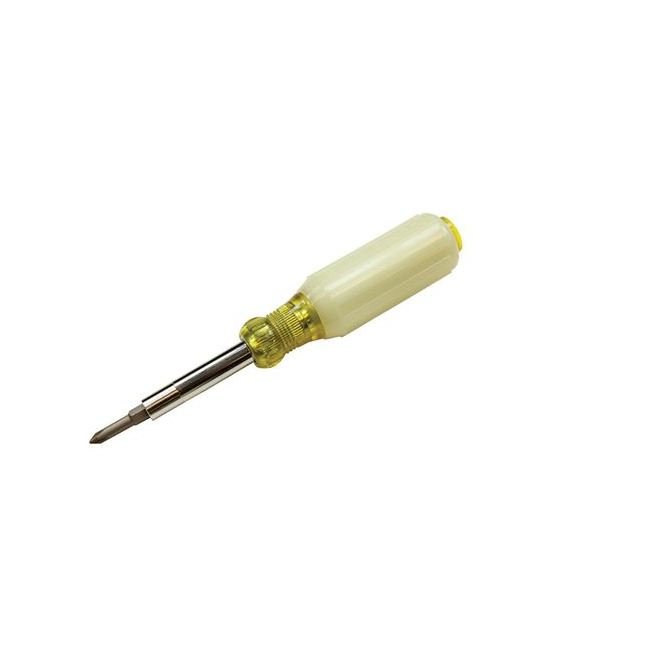 Klein® High Visibility Glow-in-the-Dark Screwdriver/Nut Driver, 6-in-1 - Image 2