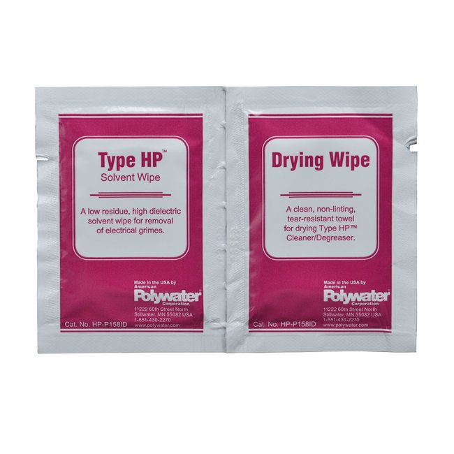 Polywater SpliceMaster HP Multipurpose Cleaner Degreaser Wipes - Image 1