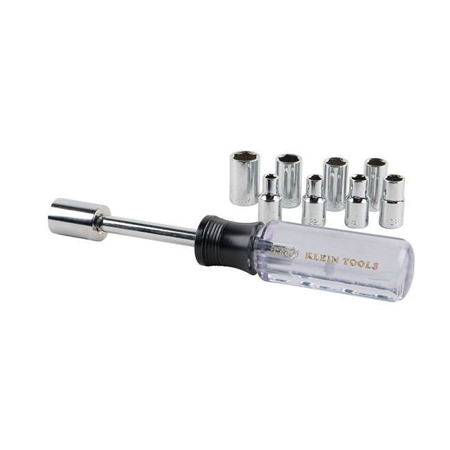 Klein® 1/4" Drive 6-Point Socket Wrench Set - Image 4