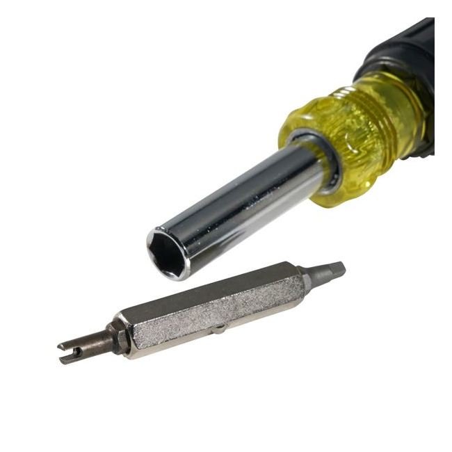 Klein 11-in-1 Valve Core Bit Screwdriver/Nut Driver - Image 4
