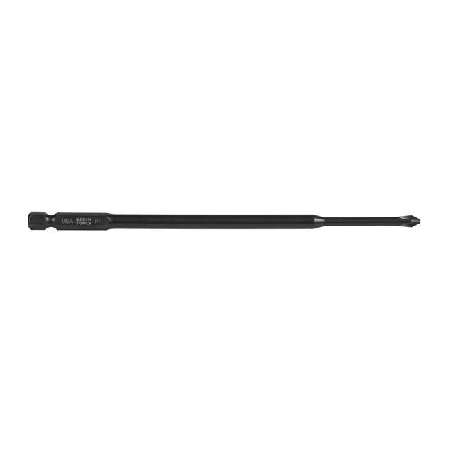 Klein® #1 Phillips Power Driver Bit - 6-Inch Length, Pack of 2 - Image 1