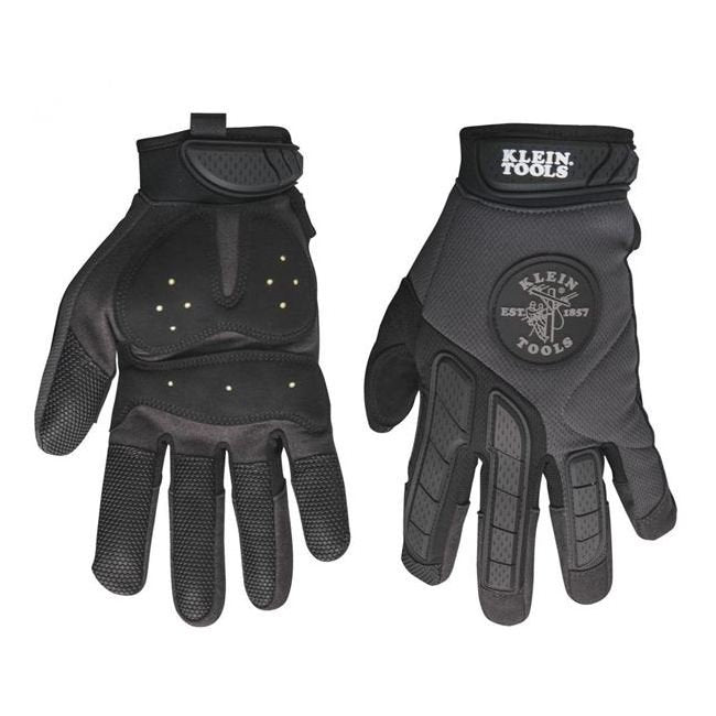 Klein® Tools Journeyman® Grip Extra-Large Black Safety Glove - Image 1