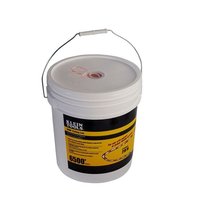 Klein® 6500 ft Poly Pull Line with Orange Trace - Image 4