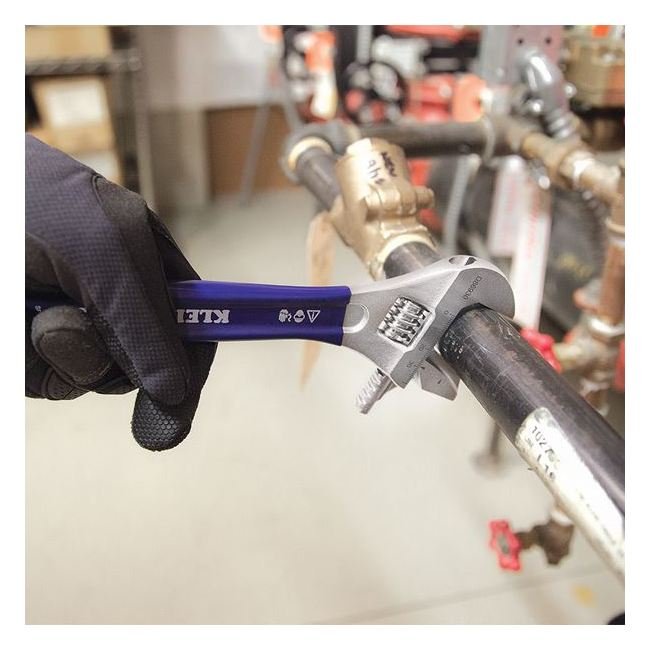 Klein® 10 in. Reversible Jaw/Adjustable Pipe Wrench - Image 6