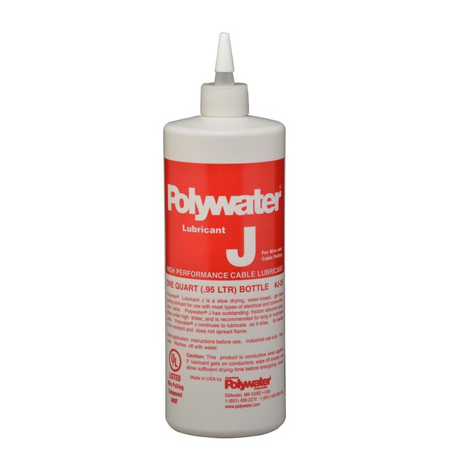 Polywater Quart Bottle Hi-Perf Gel Cable Pulling Lube - Image 1