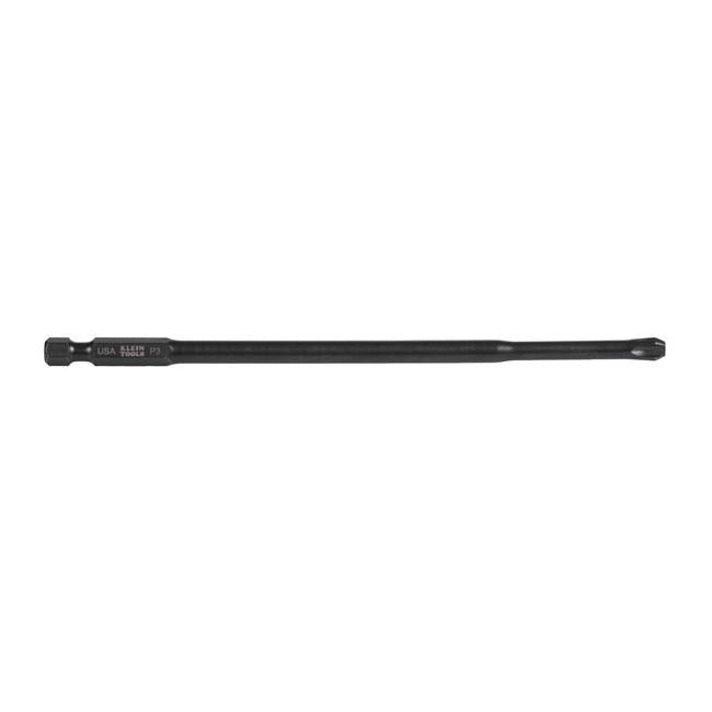 Klein® #3 Phillips Power Driver Bit - 6-Inch Hex Shank, Pack of 2 - Image 1