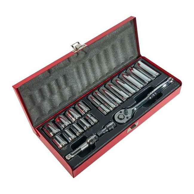 Klein® Tools 20-Piece 3/8 in. Drive Socket Set - Professional Grade Wrench Set - Image 3