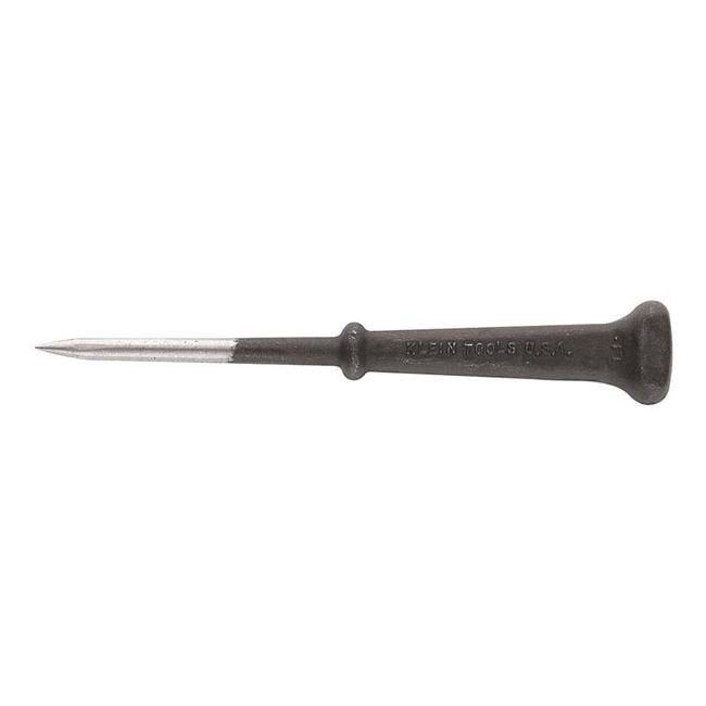Klein 7-inch Steel Scratch Awl - Industrial-Grade Hand Tool - Image 1