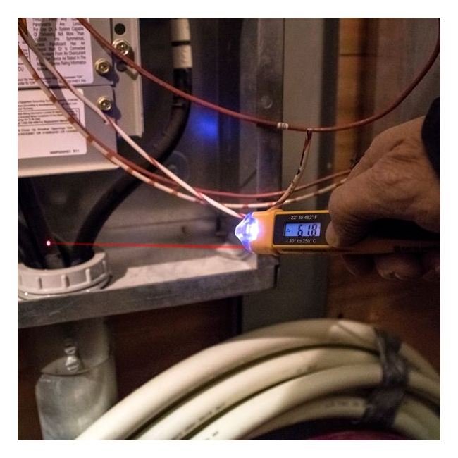 Klein® Non-Contact Voltage Tester with IR Thermometer - Image 6