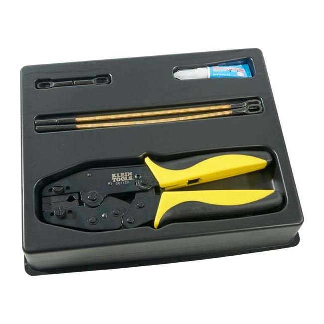 Klein® Fiberglass Fish Tape Repair Kit with Crimper - Image 3