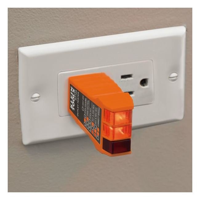 Klein® Electrical Test Kit with Multimeter, Voltage Tester, and Receptacle Tester - Image 6