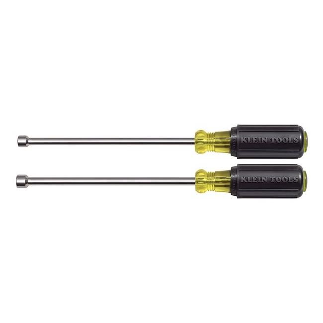 Klein Cushion-Grip Magnetic Nut Driver Set - 2-Piece, 9-3/4 in. Overall Length - Image 1