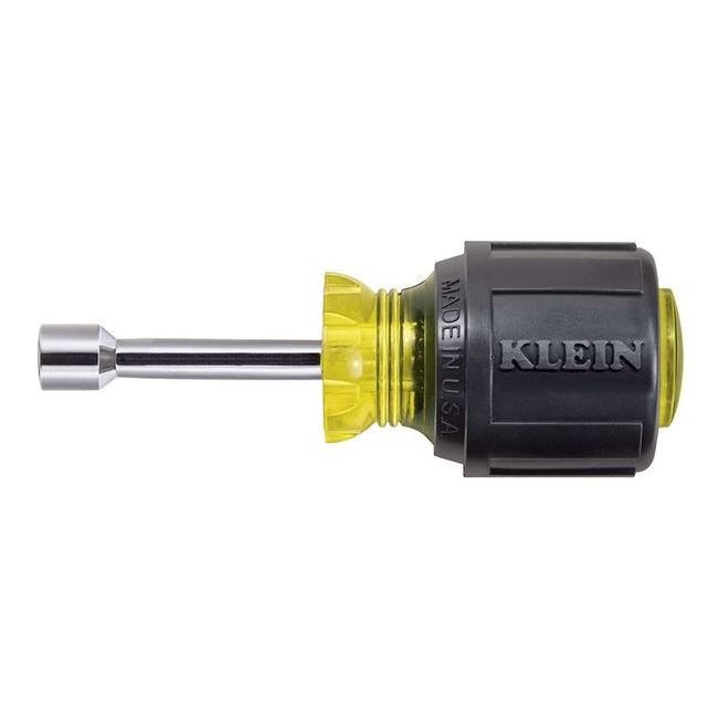 Klein® 1/4 in. Stubby Nut Driver with 1-1/2 in. Shaft Length - Image 1