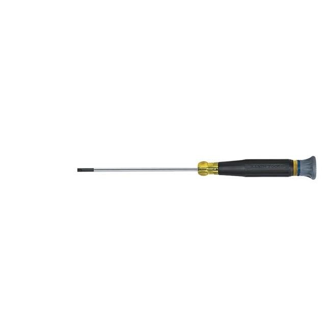 Klein® Cabinet Electronics Screwdriver - 1/8 in. Tip, 4 in. Shank - Image 1