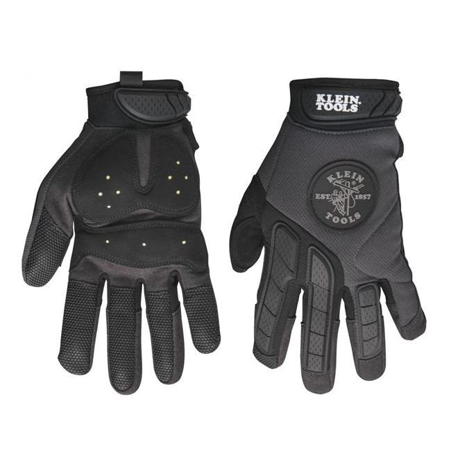 Klein® Tools Journeyman® Grip Medium Black Glove - Image 1