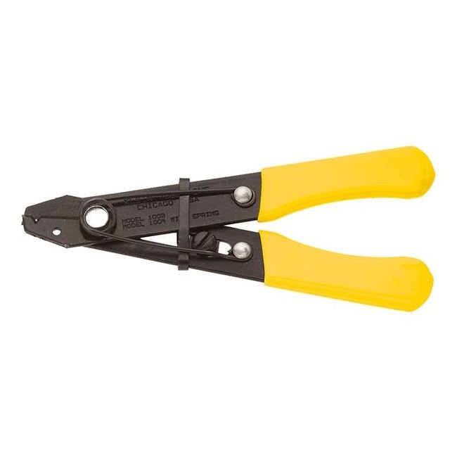 Klein® 5-Inch Wire Stripper with Plastic-Dipped Handle - Image 1