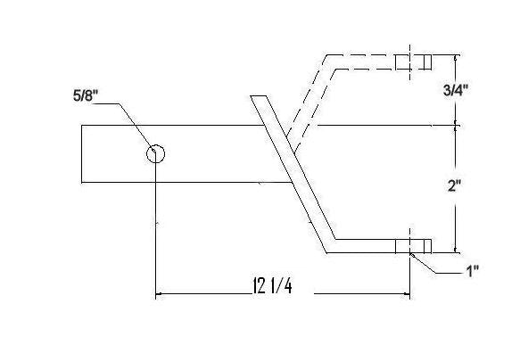 Heavy-Duty 2" Square Tube Hi-Lo Ball Mount for Towing - Image 2