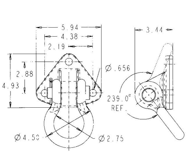 Heavy-Duty Towing Shackle - Image 2