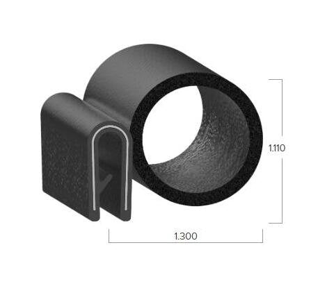 Uni-Grip 1.3" Width x 1.11" Height Trim Seal - Image 2