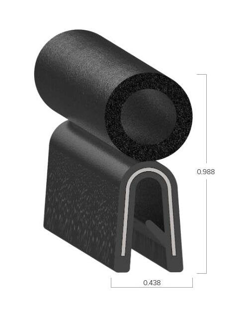 Uni-Grip 0.438x0.988 Trim Seal - Image 2