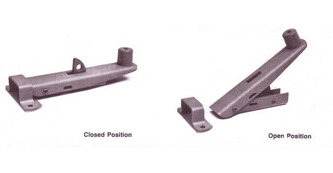 Stainless Steel Latchless Truck Hardware Base - Image 2