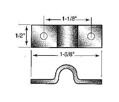Zinc Rod Guide for 5/16" Rod with Holes - Image 2